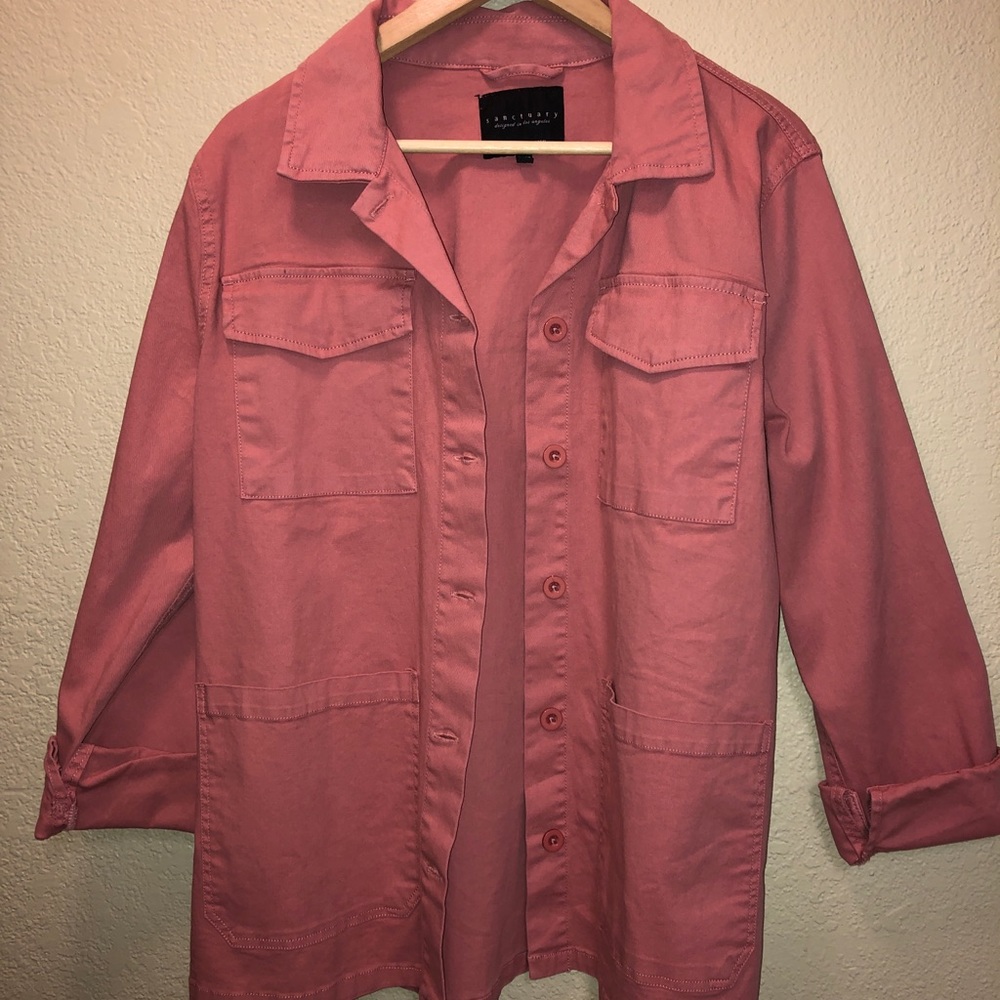 Soft pink jacket